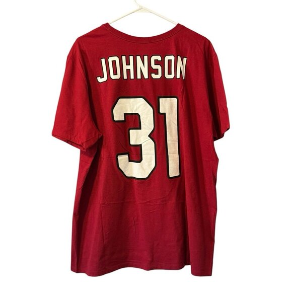 David Johnson Arizona Cardinals Nike T-shirt Jersey Size XXL The Nike Tee #31 - Picture 2 of 10